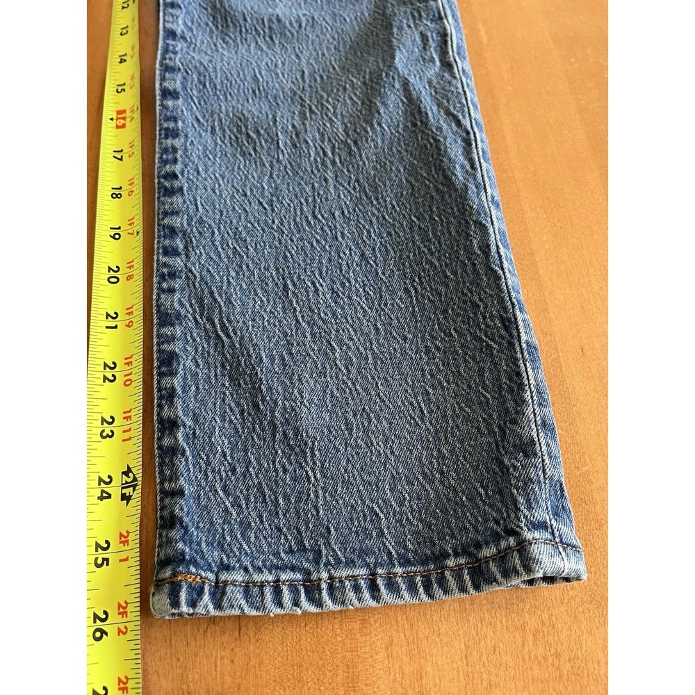 Madewell The Perfect Vintage Straight Jeans Women's Blue Size 32 Classic Denim - Picture 8 of 11